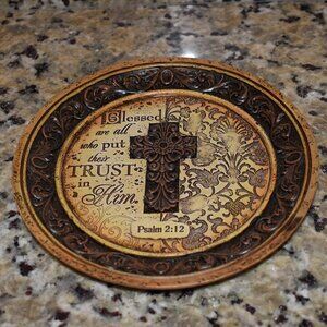 Very Nice Decorative Religious Plate